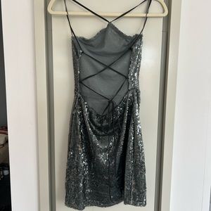 Zara Sequin Mini Dress